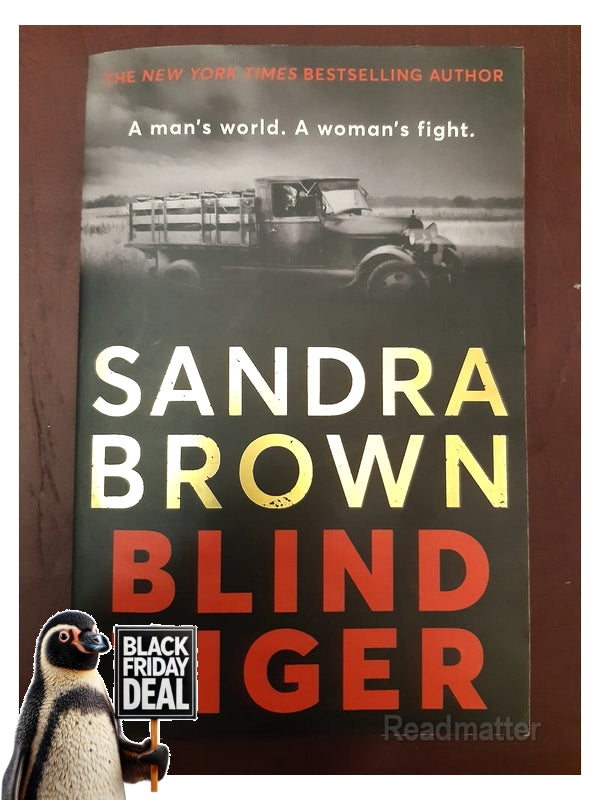 Front Cover Of The Best-Selling Book Blind Tiger Sandra Brown