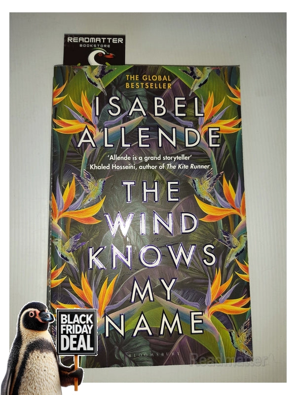 Front Cover Of The Best-Selling Book The Wind Knows My Name Isabel Allende