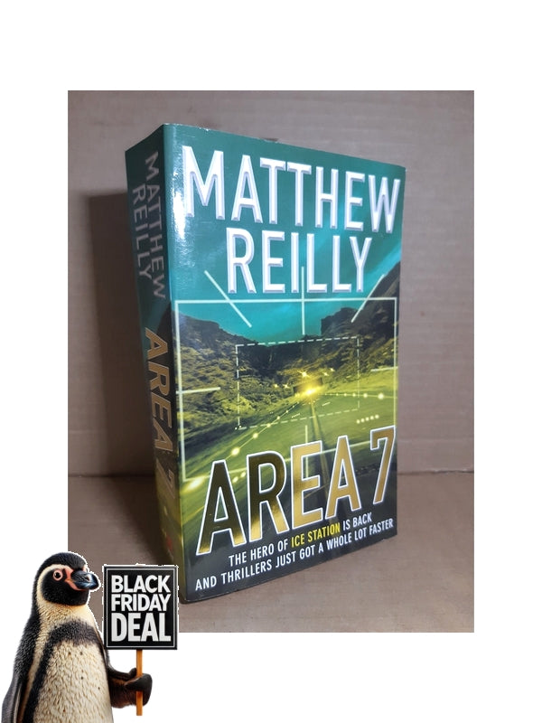 Front Cover Of The Best-Selling Book Area 7 Matthew Reilly