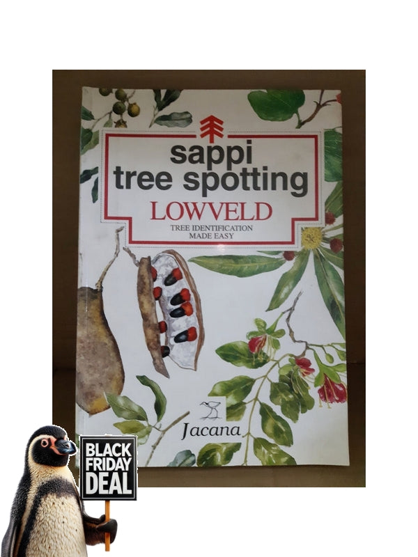 Front Cover Of The Best-Selling Book Sappi Tree Spotting: Lowveld Tree Identification Made Easy Joan Van Gogh