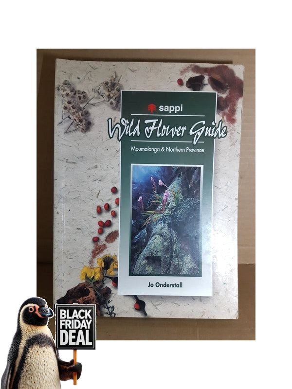 Front Cover Of The Best-Selling Book Wild Flower Guide Jo Onderstall