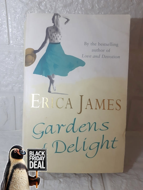 Front Cover Of The Best-Selling Book Gardens Of Delight Erica James