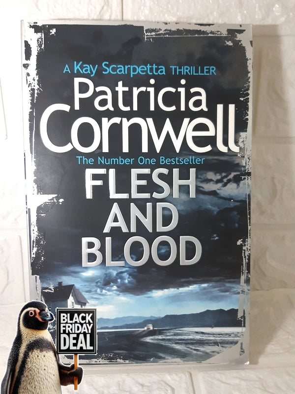 Front Cover Of The Best-Selling Book Flesh And Blood Patricia Cornwell