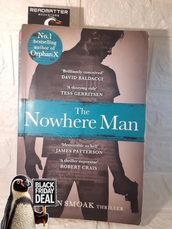 Front Cover Of The Best-Selling Book The Nowhere Man Gregg Hurwitz