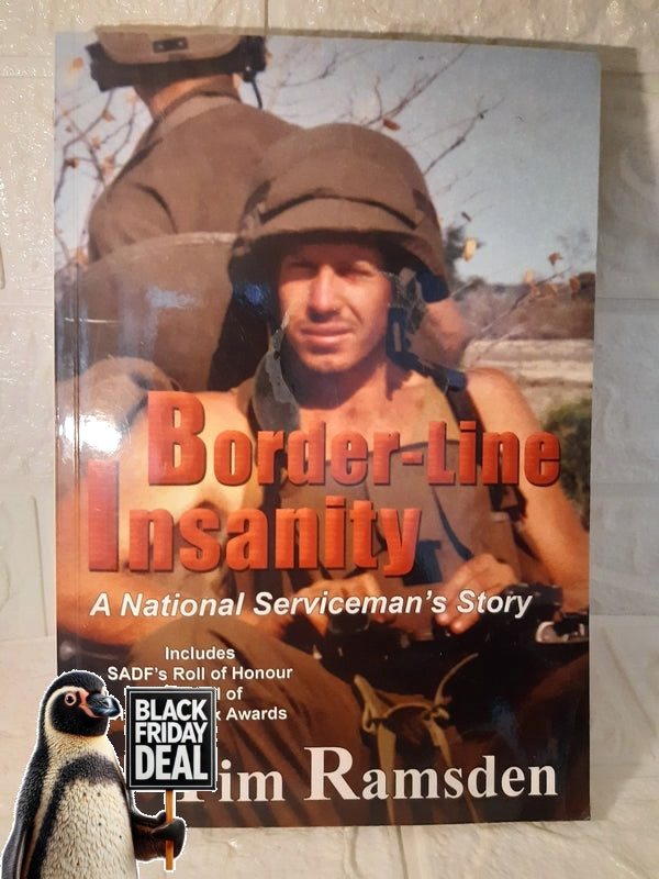 Front Cover Of The Best-Selling Book Border-Line Insanity Tim Ramsden