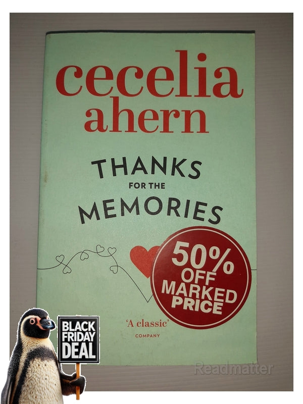 Thanks For The Memories Cecelia Ahern