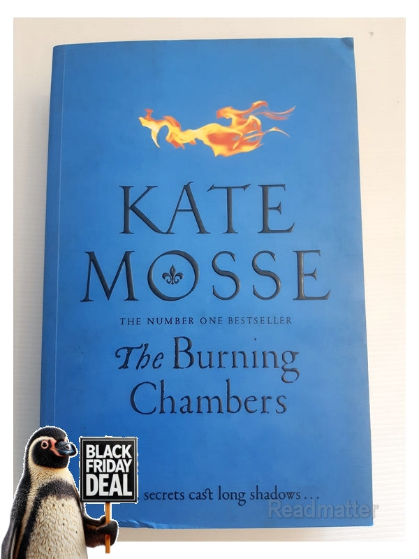 Front Cover Of The Best-Selling Book The Burning Chambers Kate Mosse