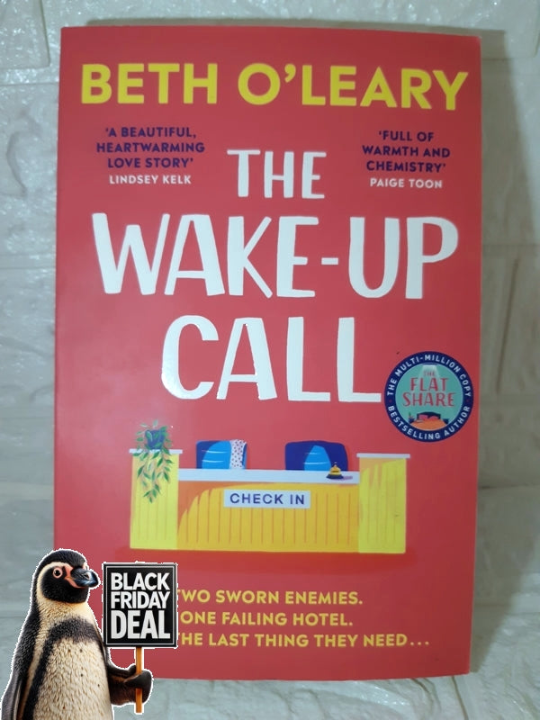 Front Cover Of The Best-Selling Book The Wake-Up Call (Beth O'Leary)