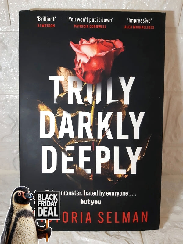 Front Cover Of The Best-Selling Book Truly, Darkly, Deeply (Victoria Selman)