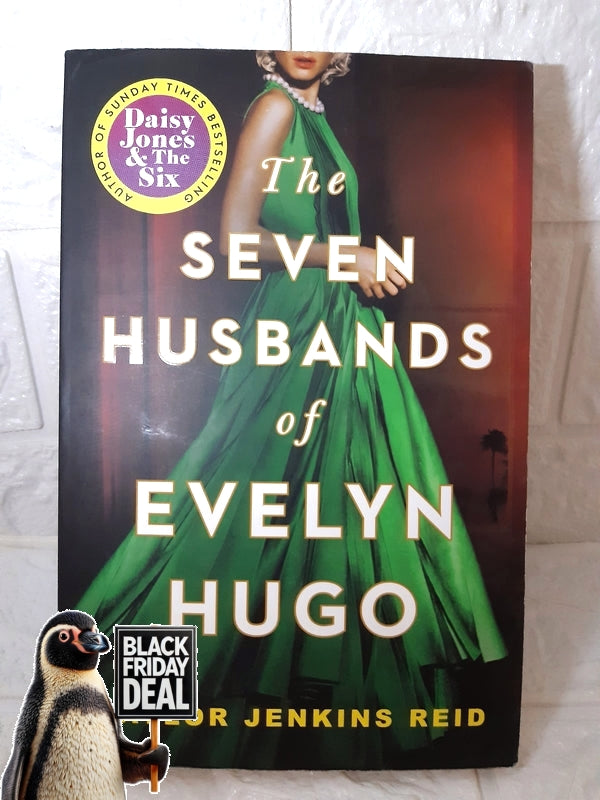 Front Cover Of The Best-Selling Book The Seven Husbands Of Evelyn Hugo (Taylor Jenkins Reid)