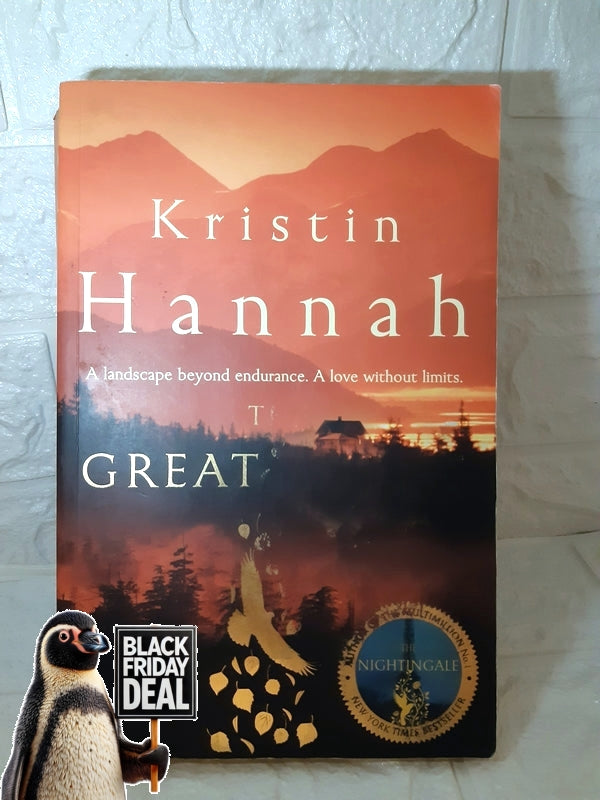 Front Cover Of The Best-Selling Book The Great Alone (Kristin Hannah)