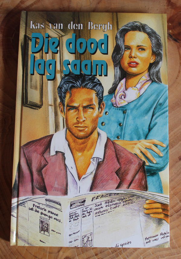 Front Cover Of Die dood lag saam (Kas van den Bergh)