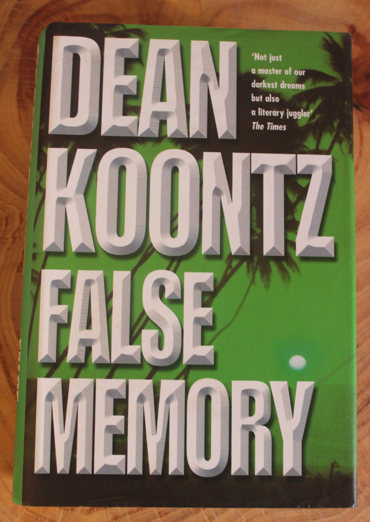 Front Cover Of False memory (Dean Koontz)