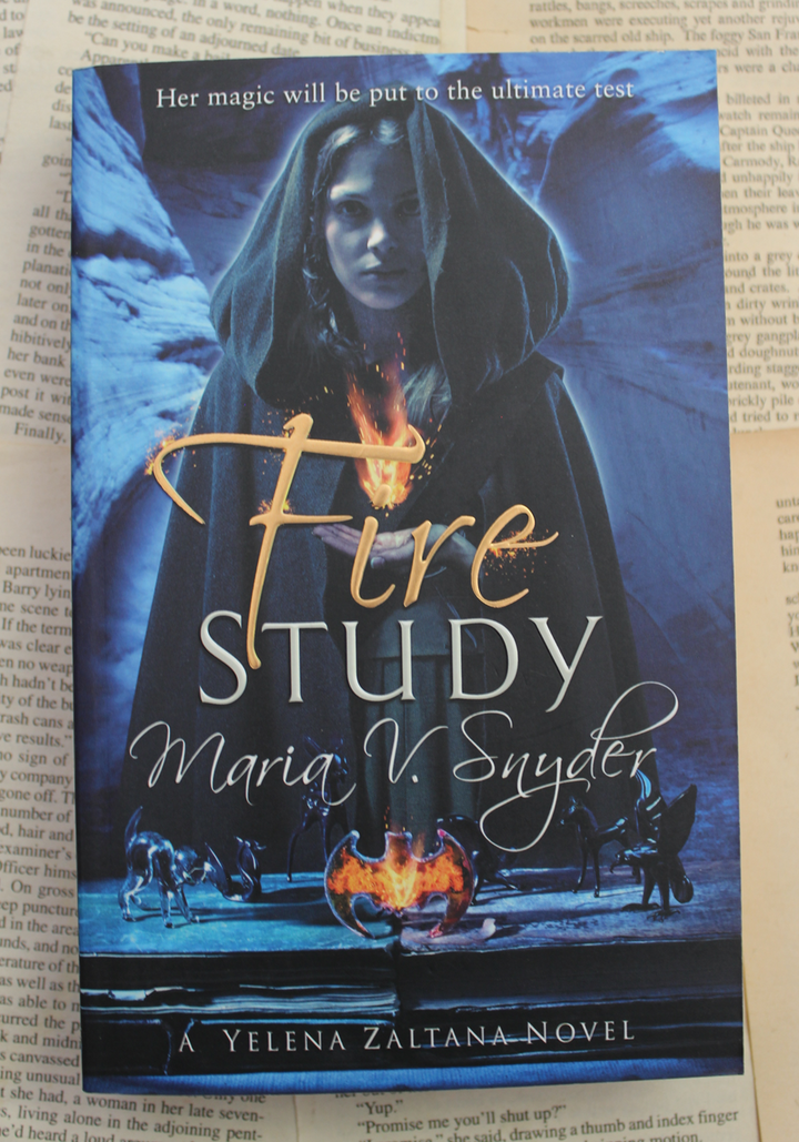 Front Cover Of Fire Study  (Maria V. Snyder)