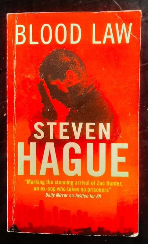 Front Cover Of Blood Law (Steven Hague
)