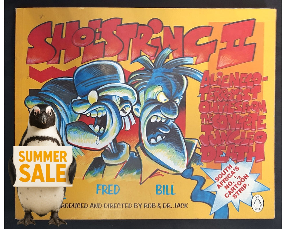 Front Cover Of Shoestring II: Alien Eco-Terrorist Outies from the Concrete Jungle of Death (Medium Paperback)