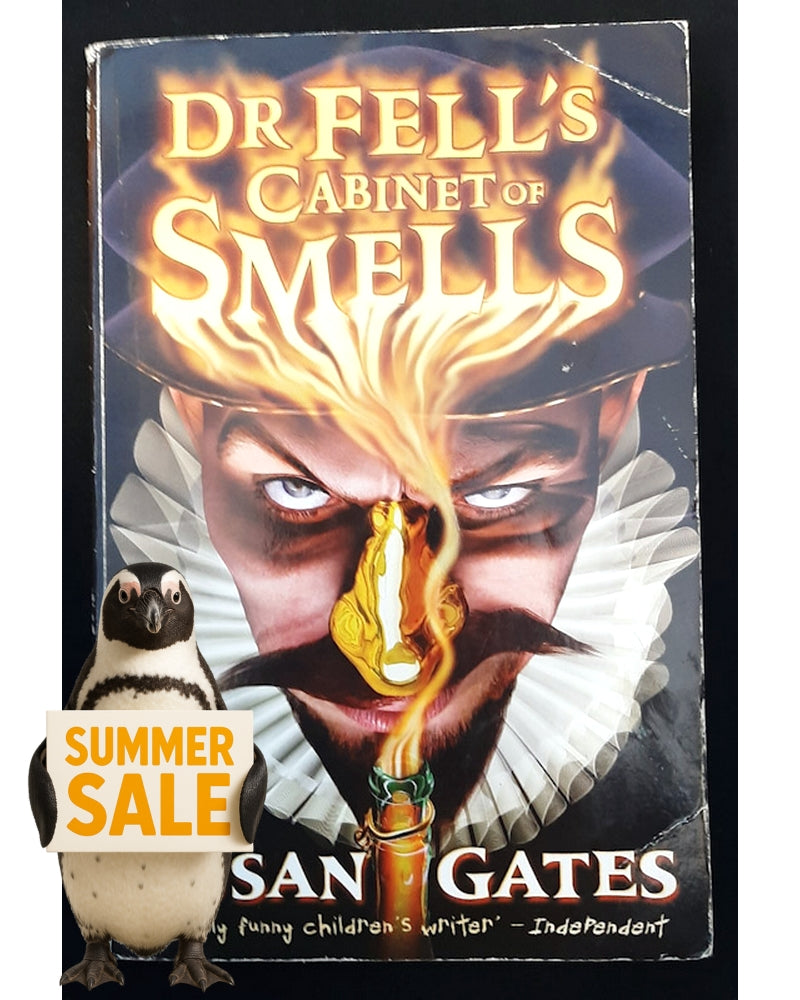 Front Cover Of Dr. Fell's Cabinet Of Smells (Susan Gates)