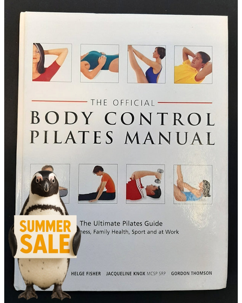 Front Cover Of The official body control Pilates manual (Lynne Robinson)