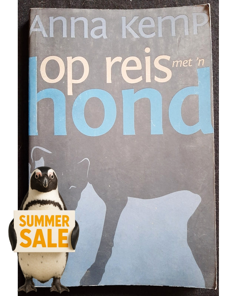 Front Cover Of Op reis met 'n hond (Anna Kemp)