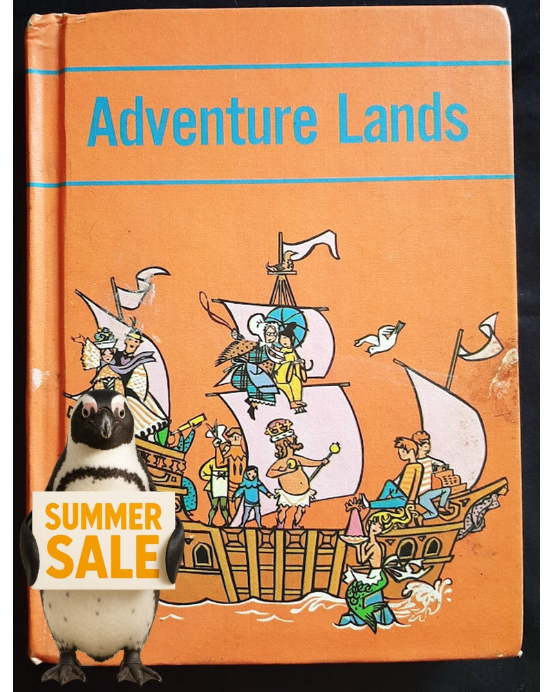 Front Cover Of Adventure Lands (Readtext Series Treasury of Literature #4) (Leland B. Jacobs)
