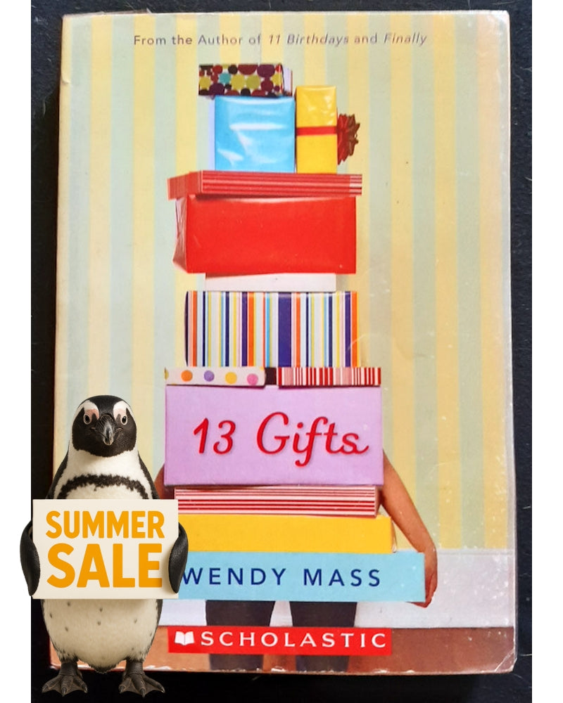 Front Cover Of 13 Gifts (Willow Falls #3) (Wendy Mass)