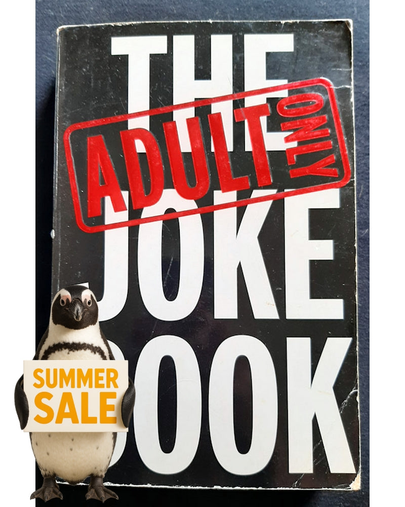 Front Cover Of Bestselling Book The Adult Only Joke Book (Writers, Scribblers And)