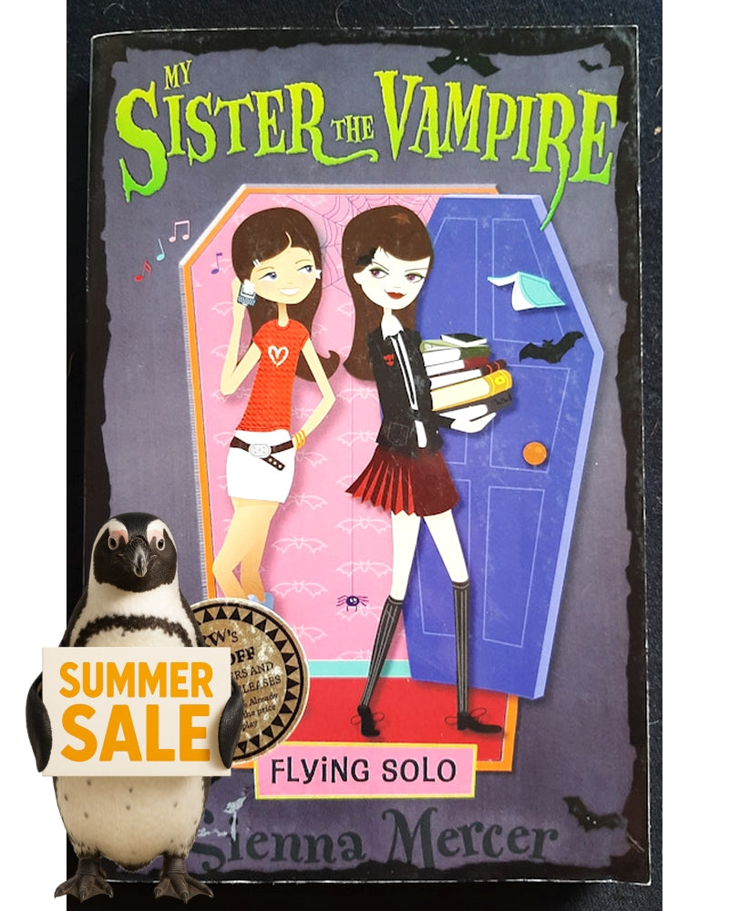Front Cover Of Bestselling Book Flying Solo (My Sister The Vampire #11) (Mercer, Sienna)