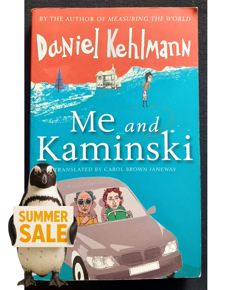Front Cover Of Bestselling Book Me And Kaminski (Kehlmann, Daniel)