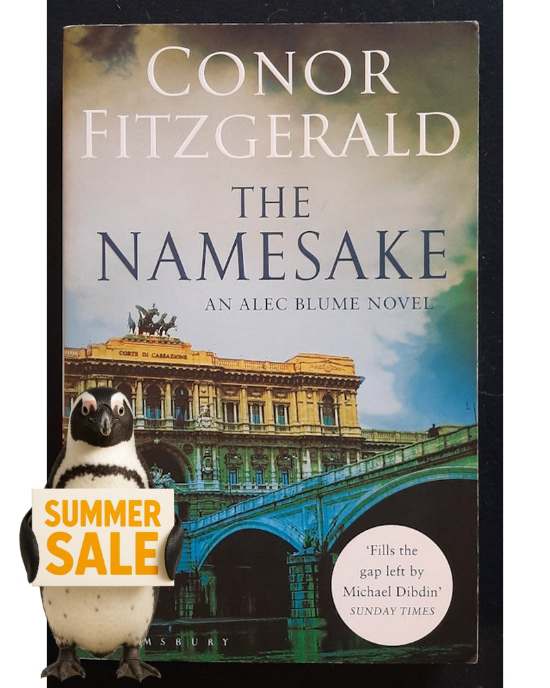 Front Cover Of Bestselling Book The Namesake (Commissario Alec Blume #3) (Fitzgerald, Connor)