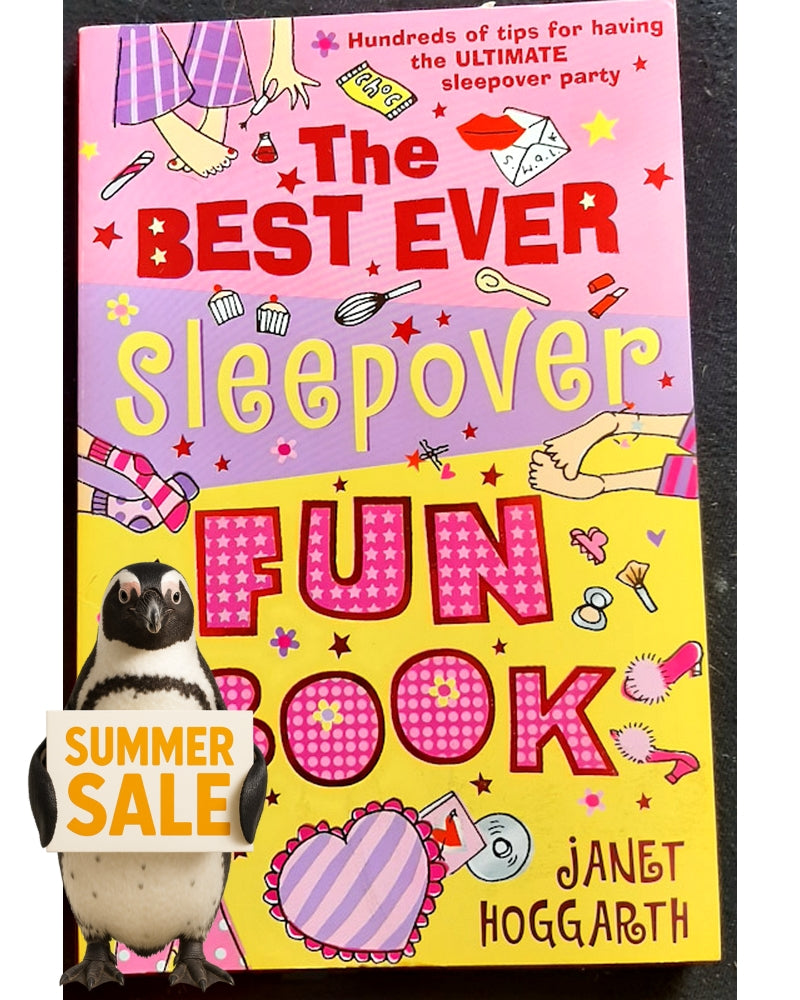 Front Cover Of Best Ever Sleepover Fun Book (Janet Hoggarth)