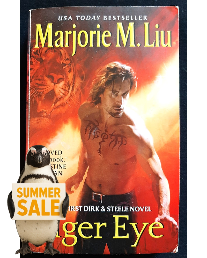 Front Cover Of Tiger Eye (Dirk & Steele #1 ) (Marjorie M. Liu)