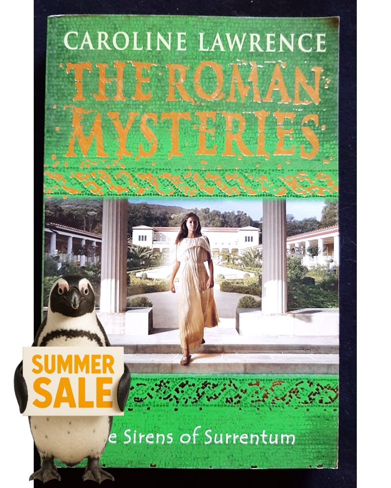 Front Cover Of The Sirens of Surrentum (The Roman Mysteries #11) (Caroline Lawrence)