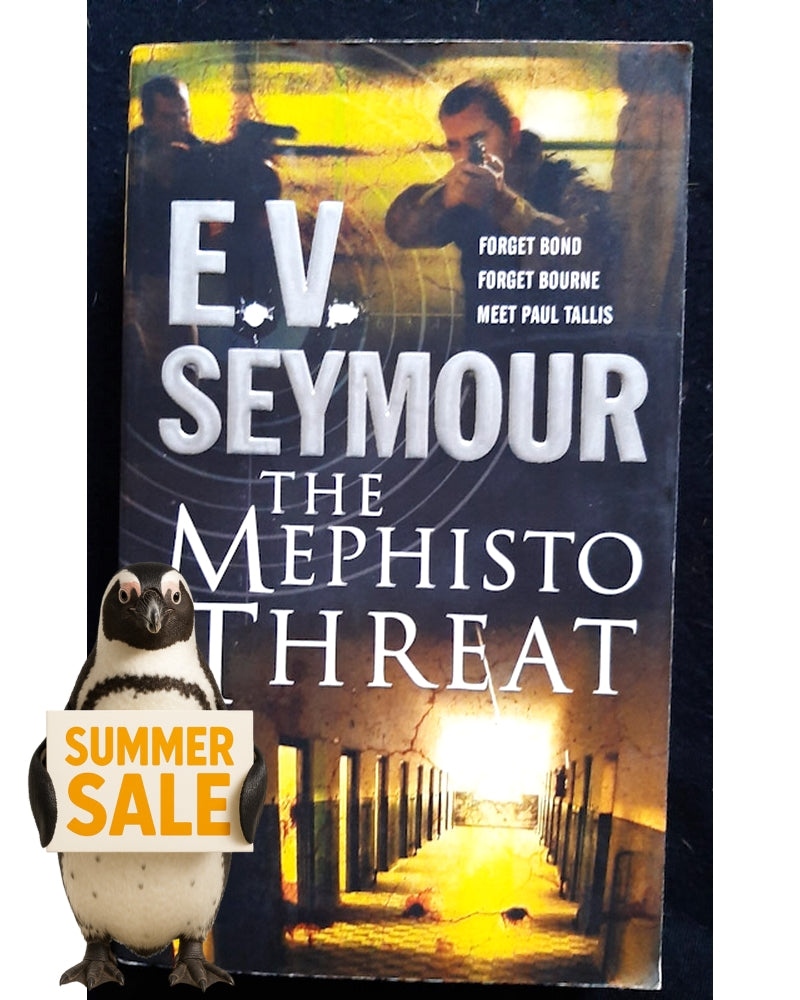 Front Cover Of Bestselling Book The Mephisto Threat (Paul Tallis #2) (Seymour, E.V.)