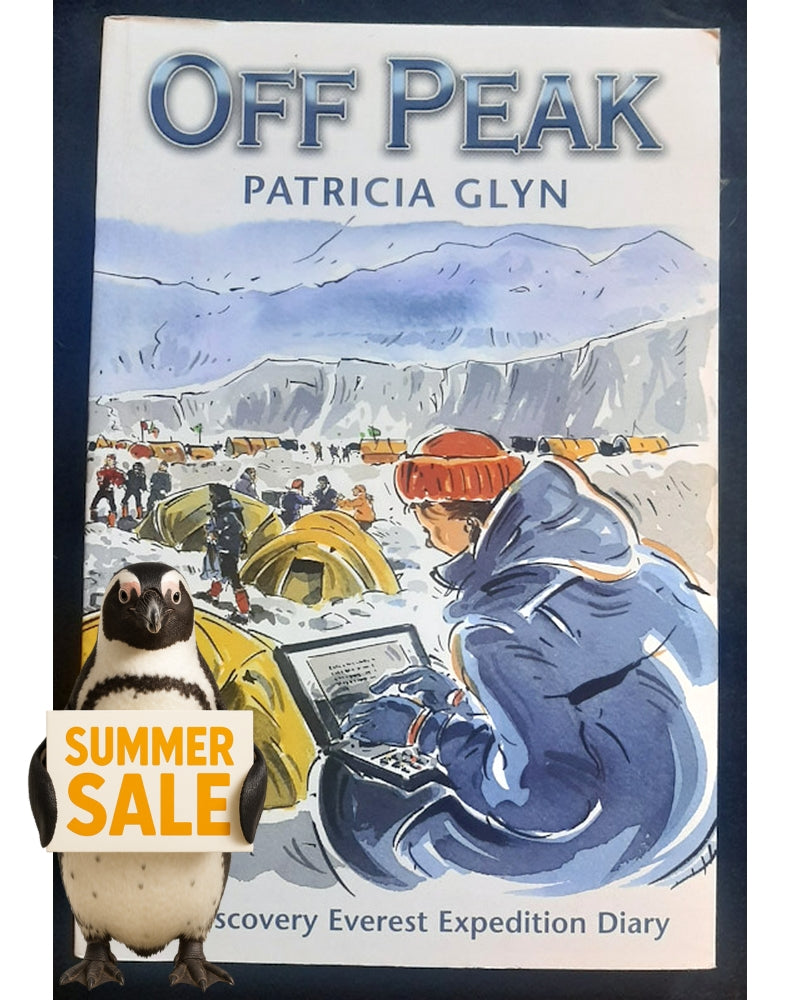 Front Cover Of Bestselling Book Off Peak; The Discovery Everest Expedition Diary (Glyn, Patricia)
