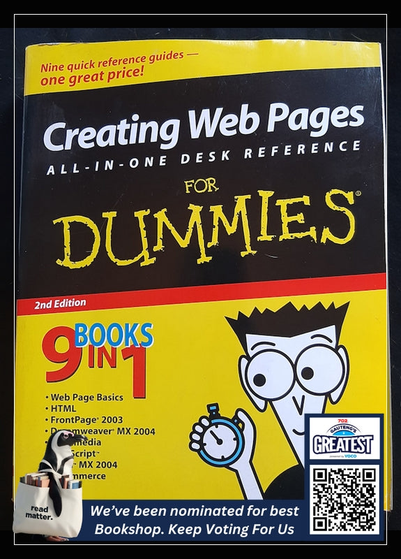 Creating Web Pages All-In-One Desk Reference For Dummies (Paperback, Extra Large)