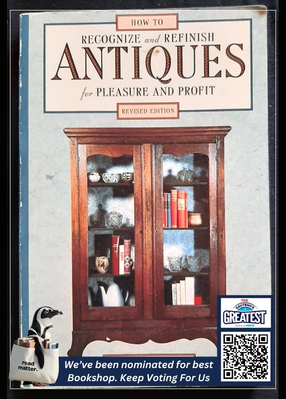 How To Recognize And Refinish Antiques For Pleasure And Profit (Peake, Jacquelyn)