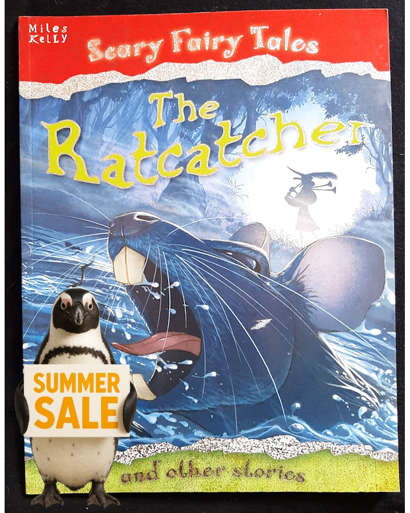 Front Cover Of Scary Fairy Tales: The Ratcatcher and Other Stories (Miles Kelly Publishing)