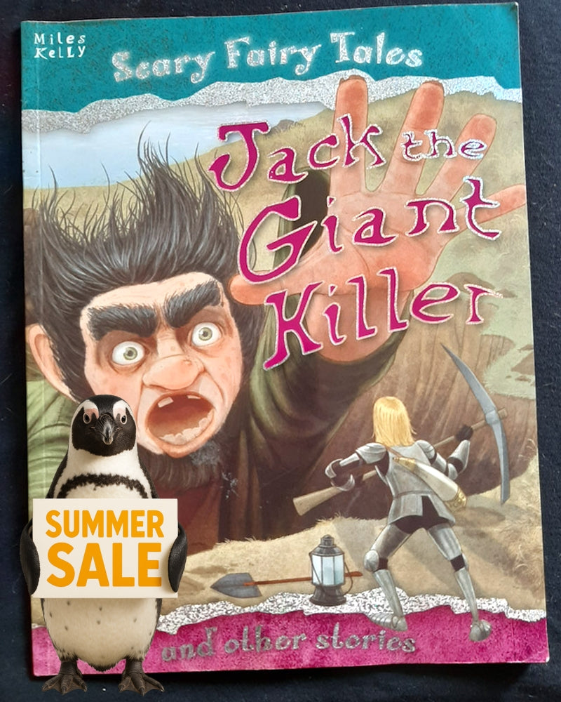 Front Cover Of Scary Fairy Tales: Jack the Giant Killer and Other Stories (Miles Kelly Publishing)