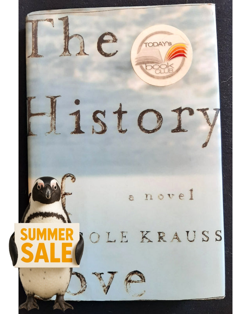 Front Cover Of Bestselling Book The History Of Love (Nicole Krauss)