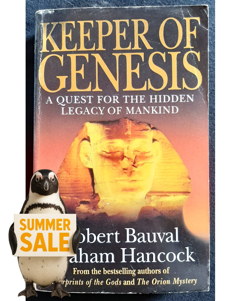 Front Cover Of Keeper of Genesis: A Quest for the Hidden Legacy of Mankind (Robert Bauval)