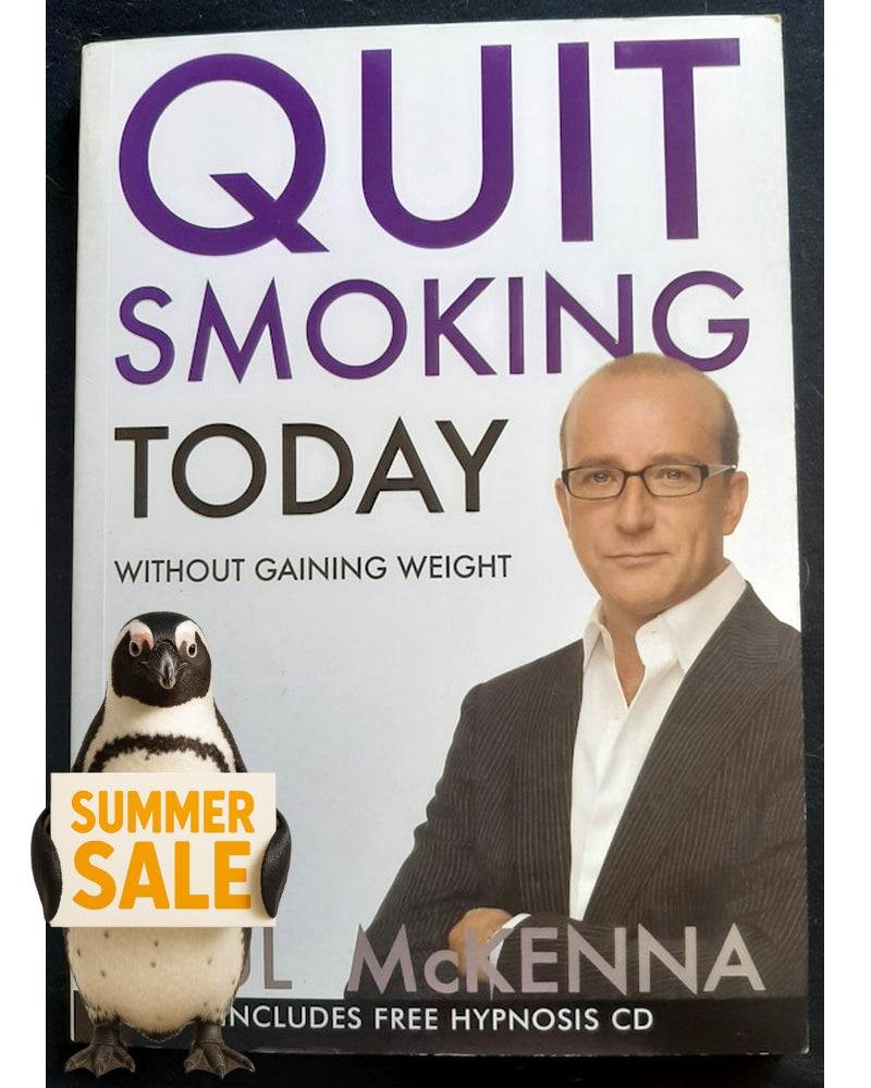 Front Cover Of Bestselling Book Quit Smoking Today Without Gaining Weight (Mckenna, Paul)
