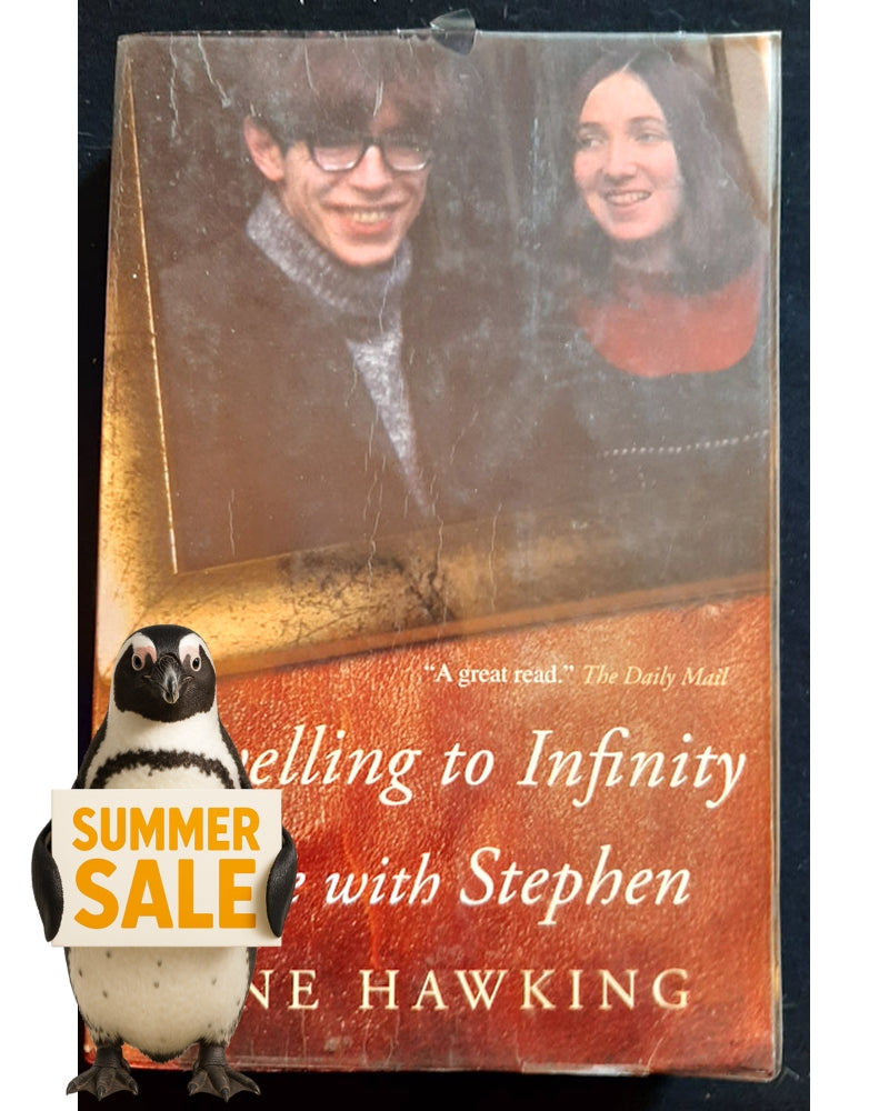 Front Cover Of Bestselling Book Travelling to Infinity: My Life with Stephen (Jane Hawking)