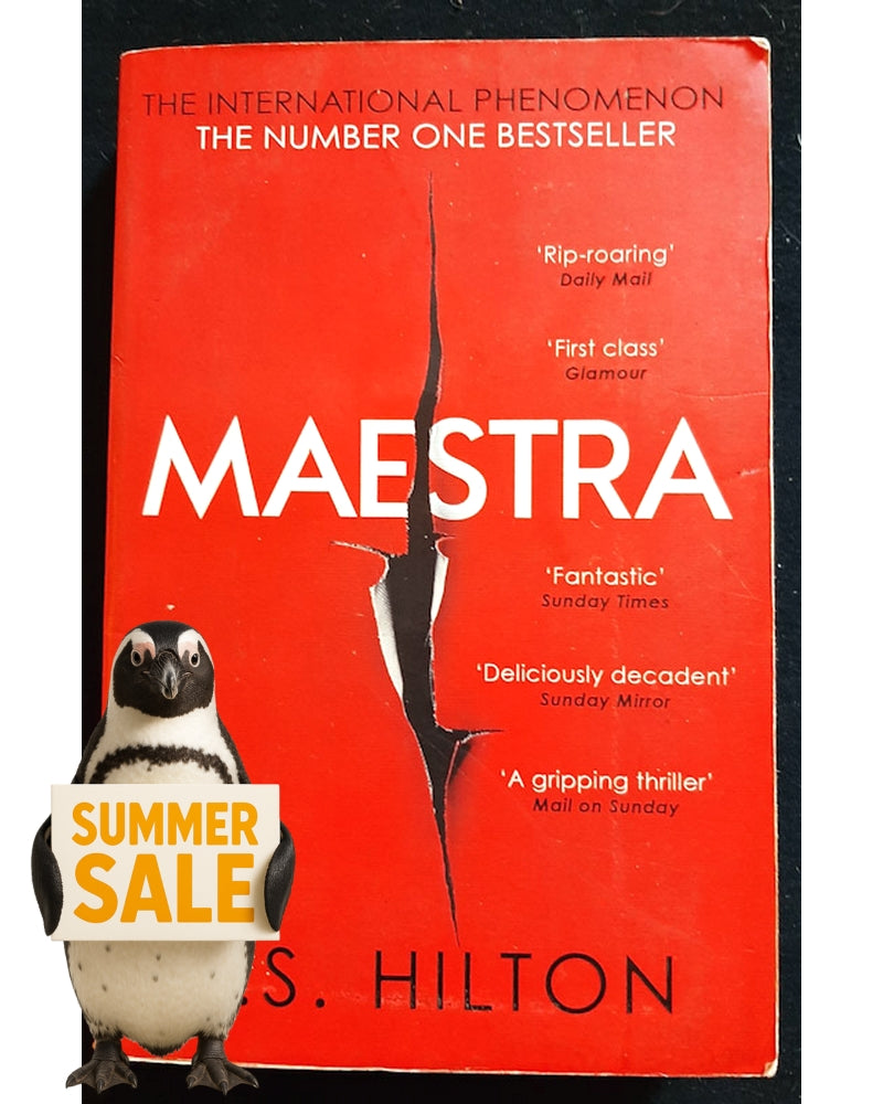 Front Cover Of Bestselling Book Maestra (Hilton, L.S.)