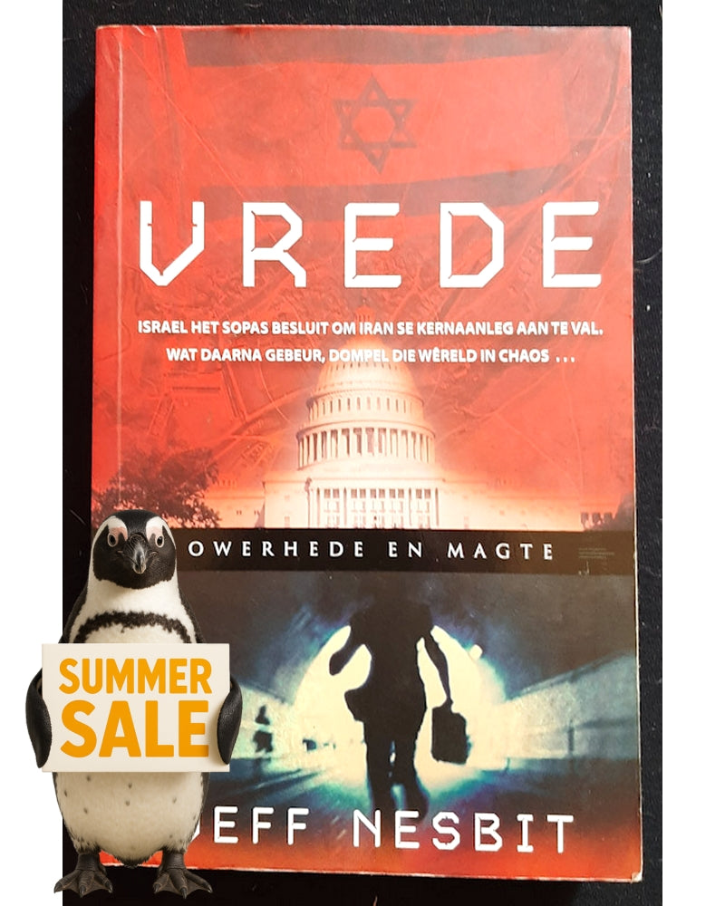 Front Cover Of Bestselling Book Vrede (Nesbit, Jeff)