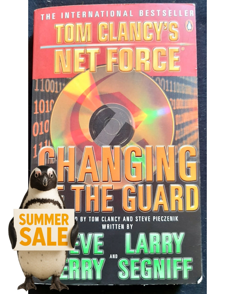Front Cover Of Bestselling Book Changing Of The Guard (Tom Clancy'S Net Force #8) (Clancy, Tom)