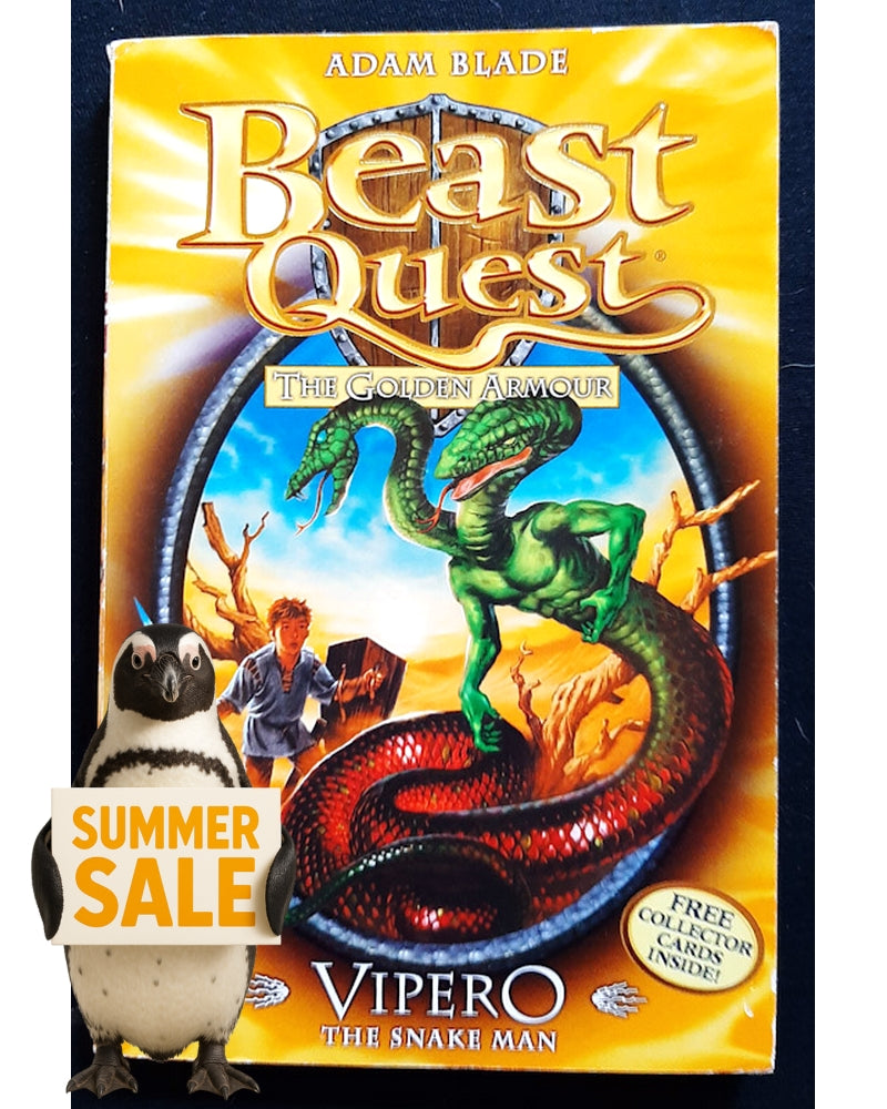 Front Cover Of Vipero The Snake Man (Adam Blade)