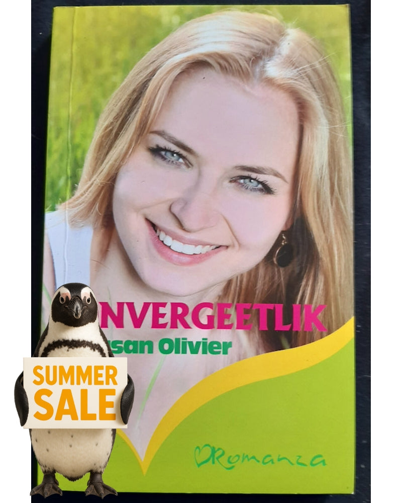 Front Cover Of Onvergeetlik (Author: Susan Olivier
)