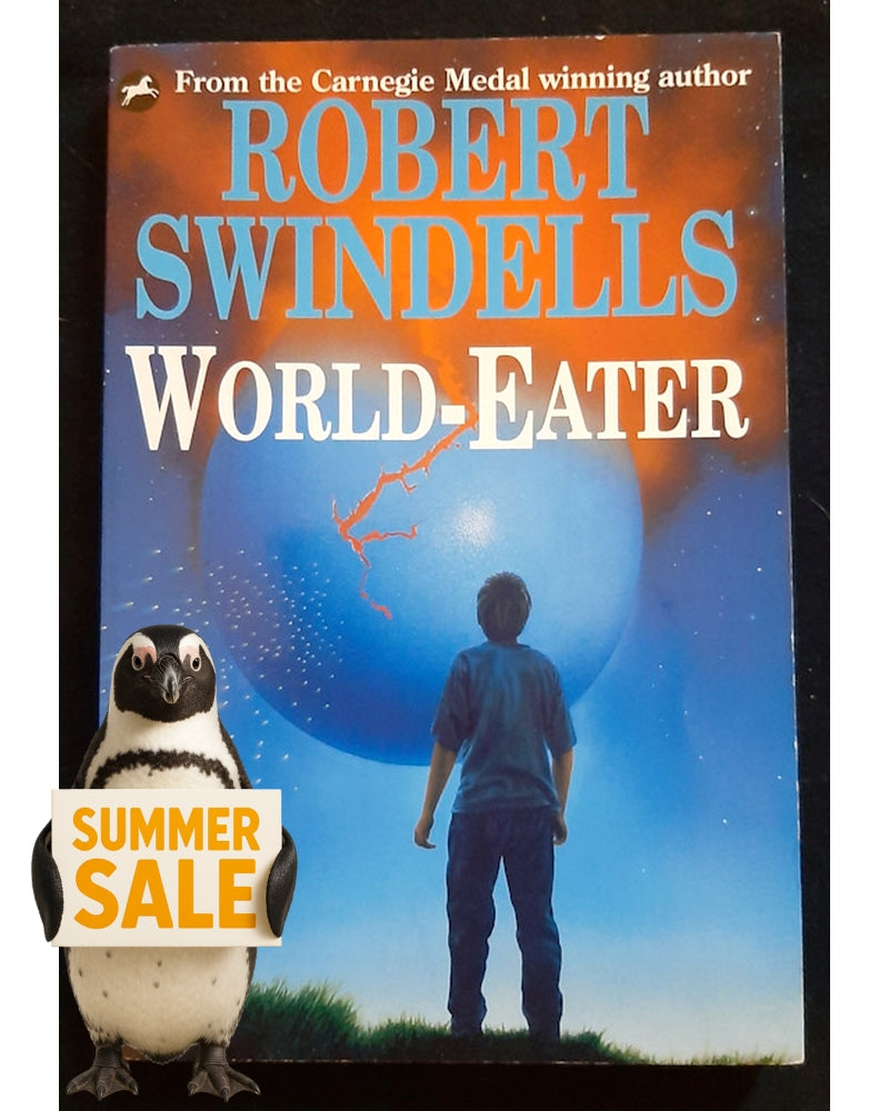 Front Cover Of Bestselling Book World-Eater (Swindells, Robert)
