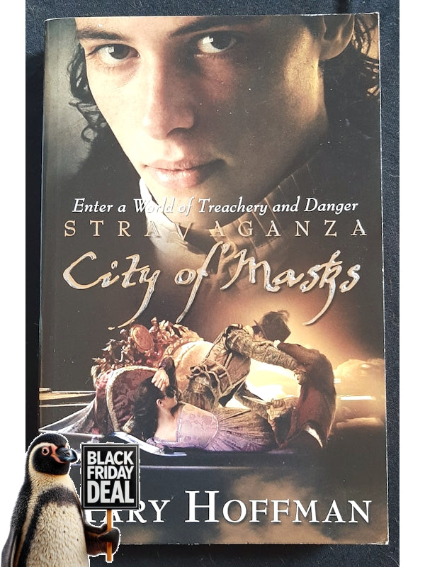 Front Cover Of The Best-Selling Book City Of Masks (Stravaganza #1) (Hoffman, Mary)