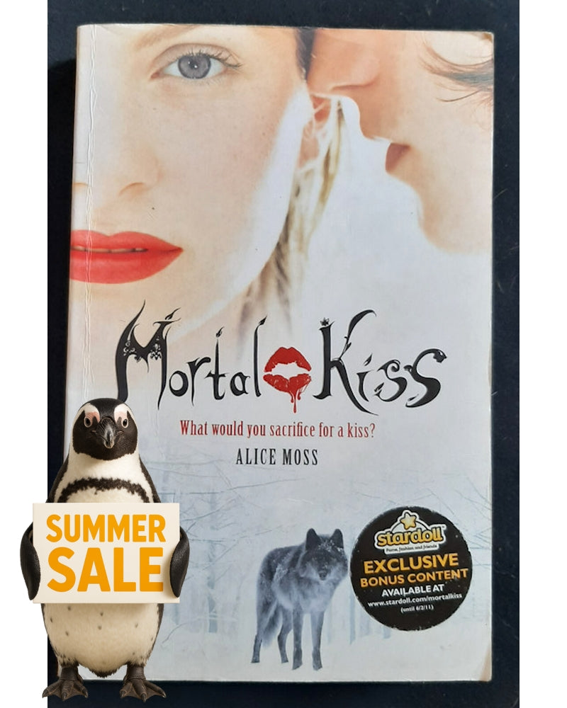 Front Cover Of Mortal Kiss (Mortal Kiss #1) (Alice Moss)
